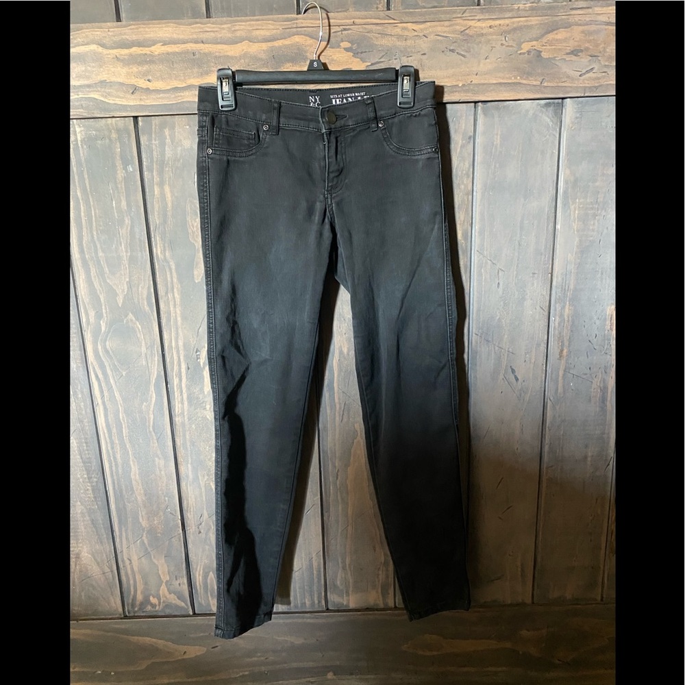 Black Jean leggings jeggings - Picture 2 of 4